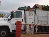 trash truck Cudahy yard cleaning