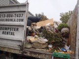 junk removal West Hollywood dump truck
